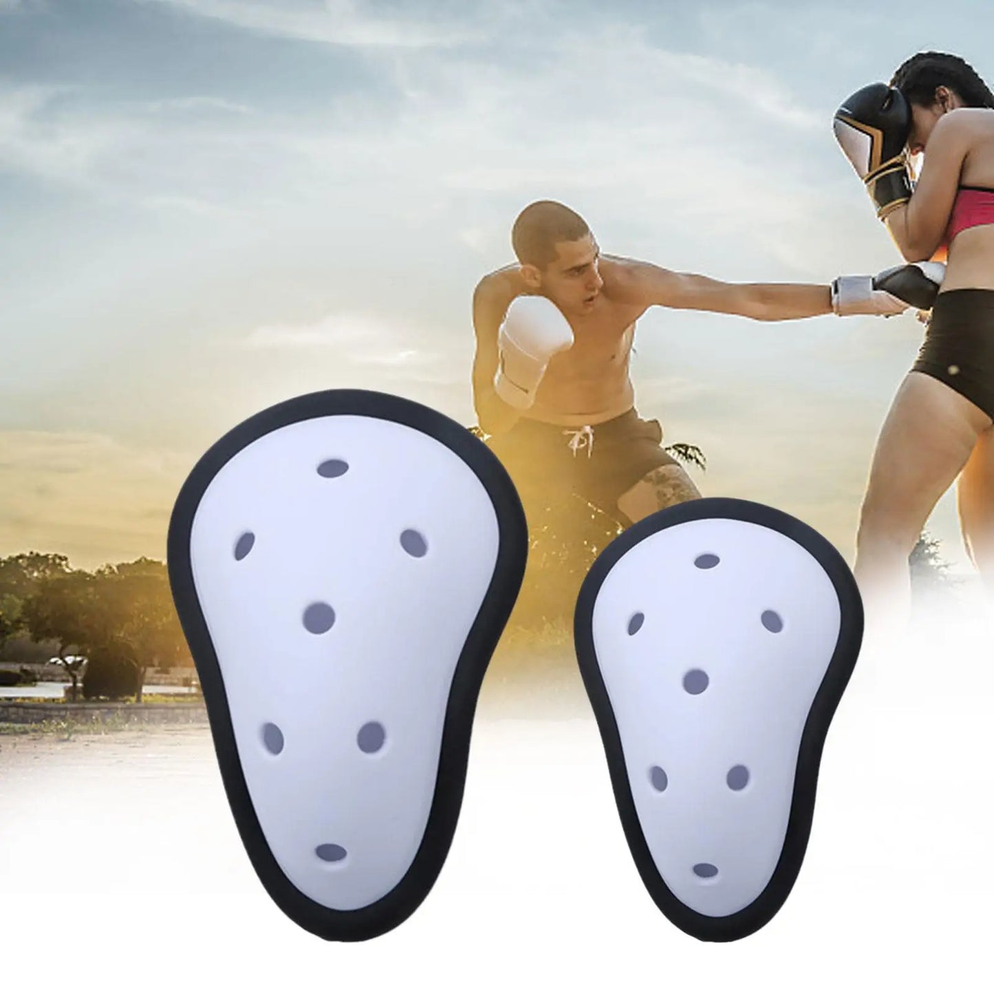 Cricket Box - Groin Protector Crotch Sport Guard Mens Baseball  Football Taekwondo Kick Boxing