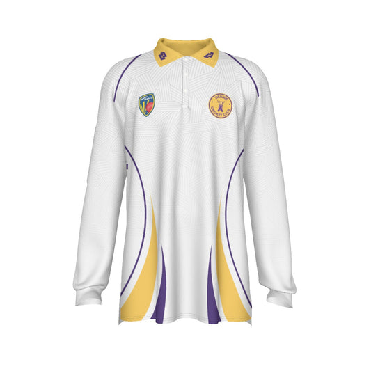 Dennis CC Whites Men's Polo Long Sleeve