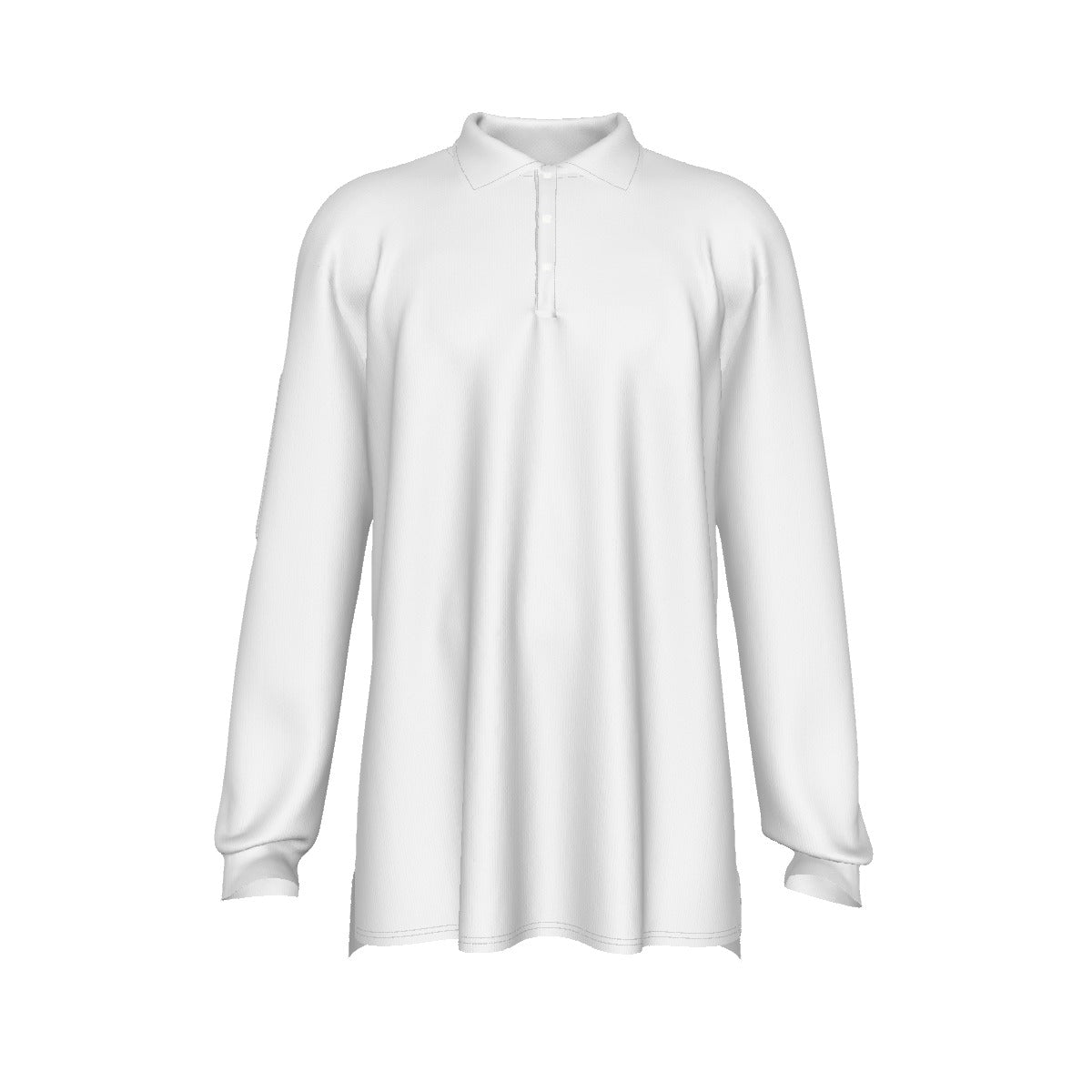 Demonstration CC Cricket Whites Men's Polo Long Sleeve