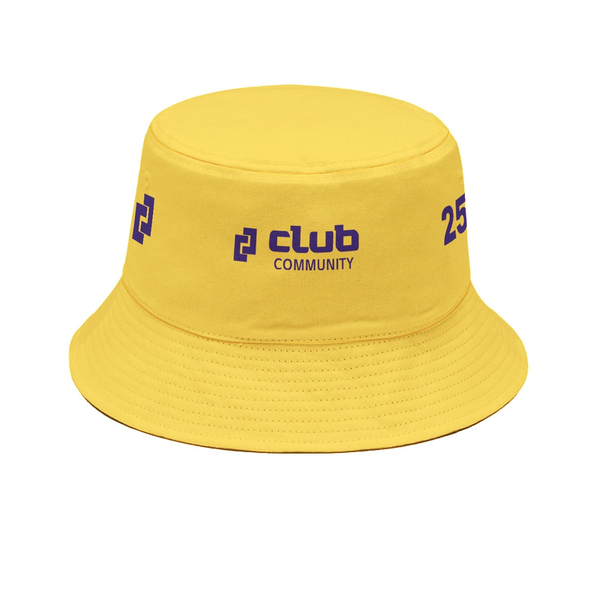 Club Community Demonstration Cricket Club Men's Gold Bucket Hat