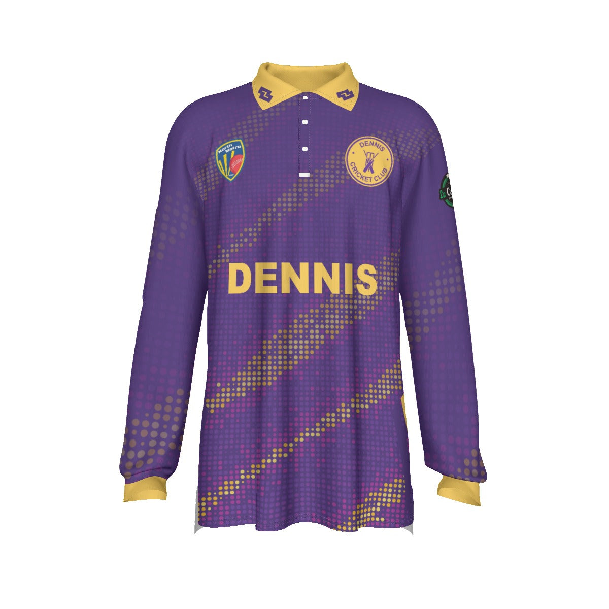 Dennis CC T20 Men's Polo Long Sleeve