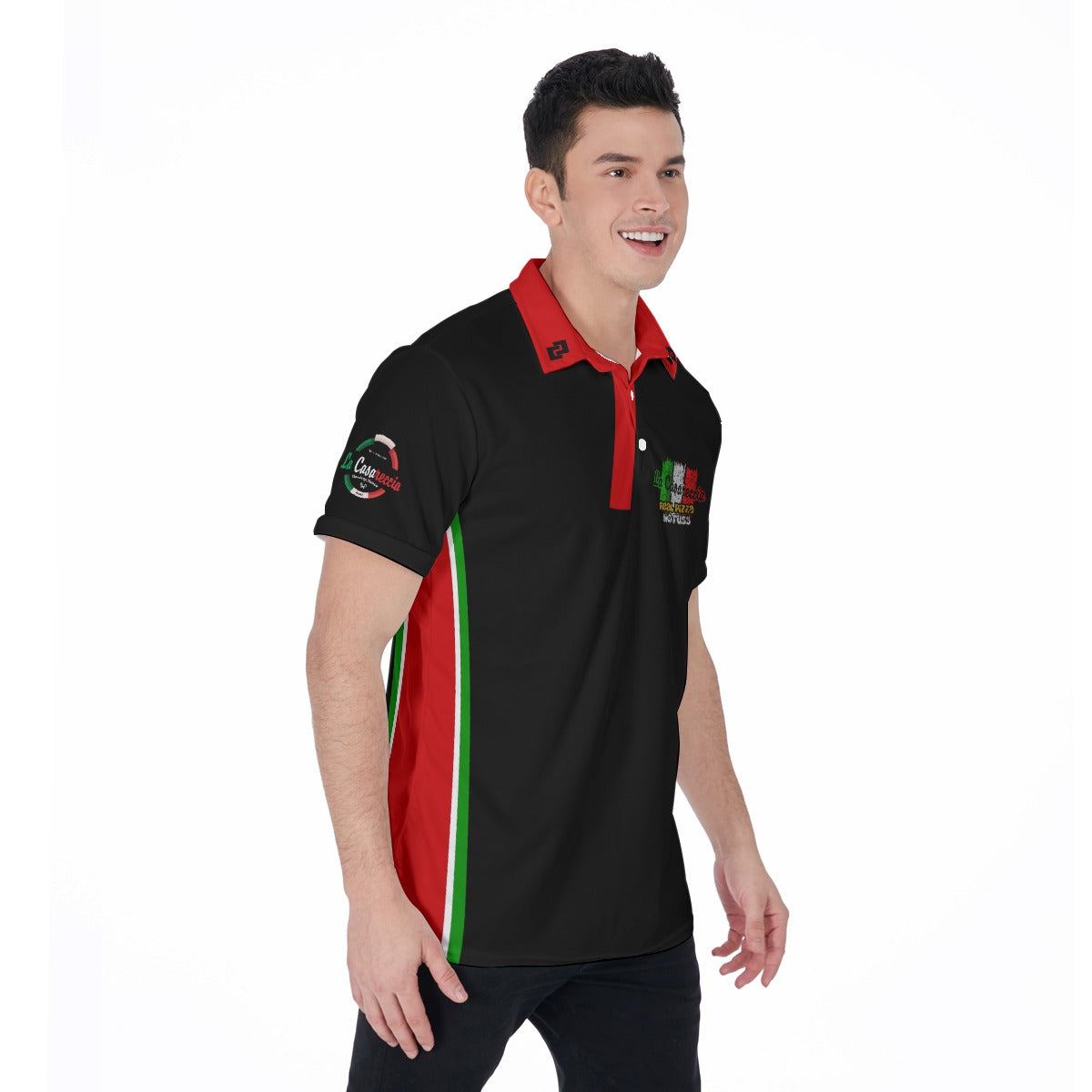 All-Over Print Men's Polo Shirt