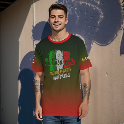 All-Over Print Men's O-Neck T-Shirt | 190GSM Cotton