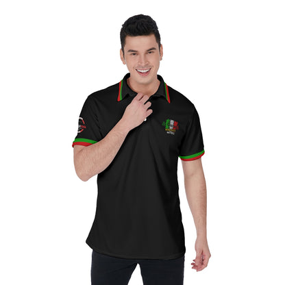 All-Over Print Men's Polo Shirt