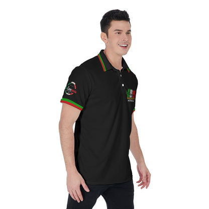 All-Over Print Men's Polo Shirt