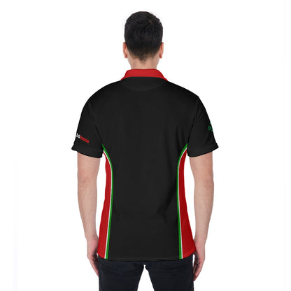 All-Over Print Men's Polo Shirt