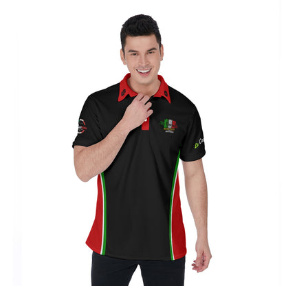 All-Over Print Men's Polo Shirt