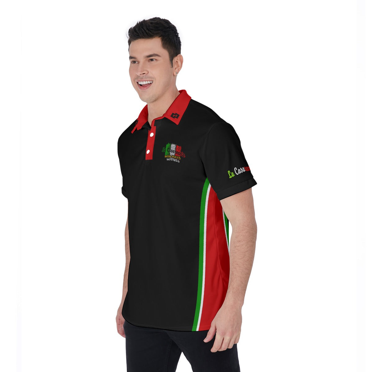 All-Over Print Men's Polo Shirt