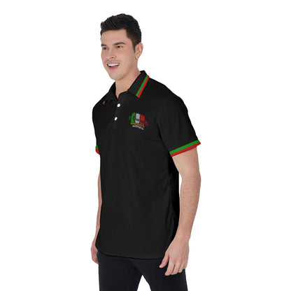 All-Over Print Men's Polo Shirt